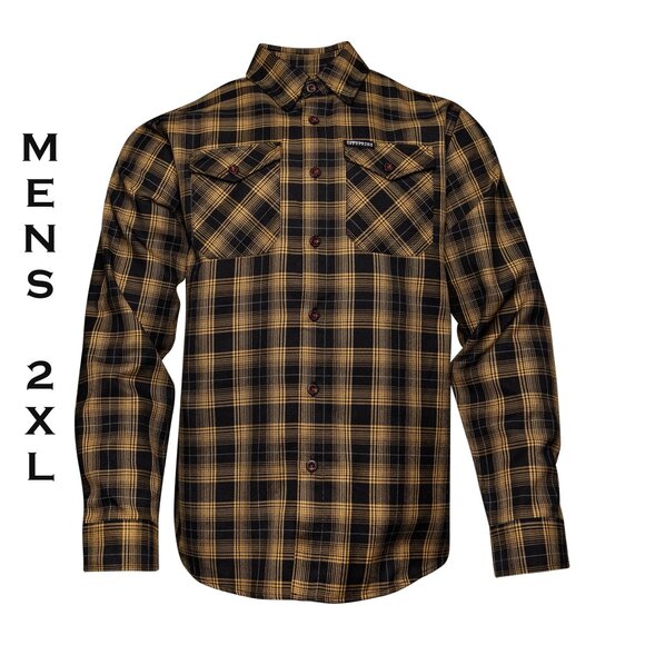 DIXXON FLANNEL x THE OFFSPRING Collab - SMASH Flannel Shirt - Men's 2XL - Picture 1 of 11